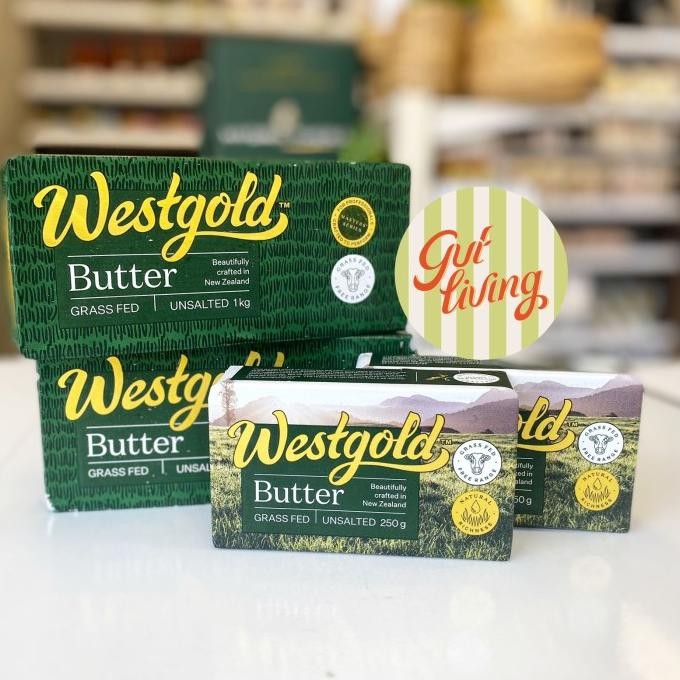 

Butter Westgold Halal Mentega Grassfed New Zealand Salted Unsalted Promo