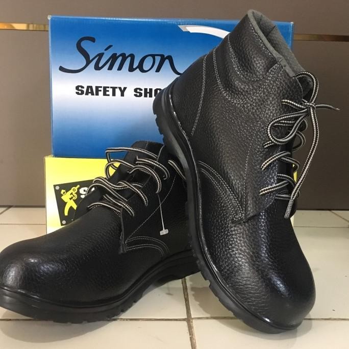 Safety Shoes Simon tipe 3022 Hitam