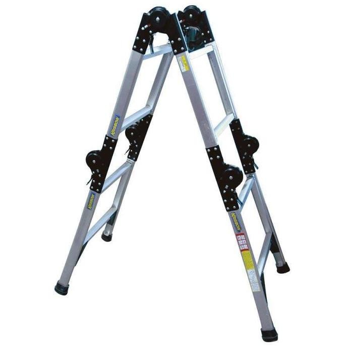 Tangga Aluminium Adjustable 6.2M Krisbow KW0100607
