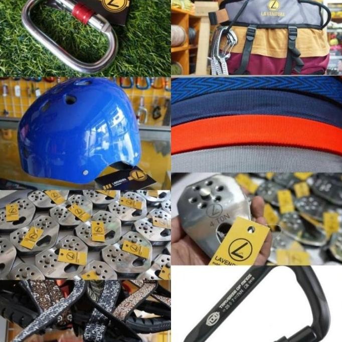 paket peralatan flying fox outdoor outbond safety harnes webbing