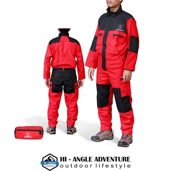 Coverall / Wearpack Onsight - setelan seragam praktek outdoor Original