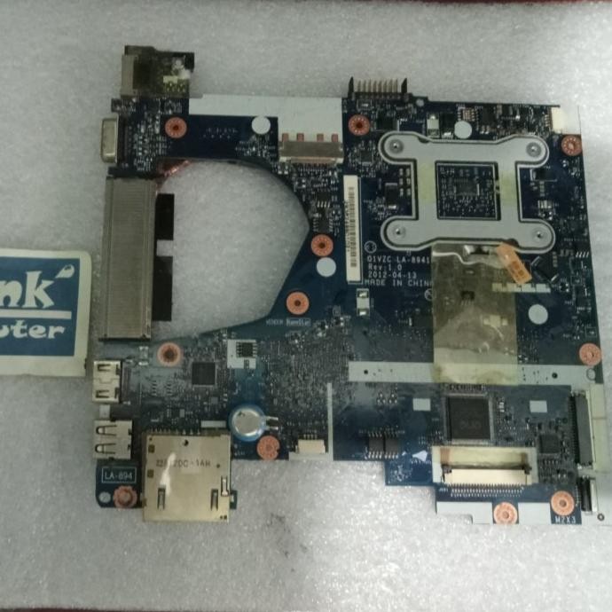 Motherboard Acer Aspire One 756-B847Ckk 756 Mainboard Mobo Mesin New Stok