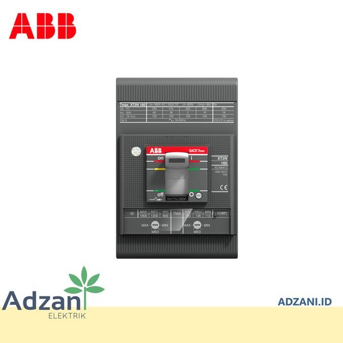 [Abb] Mccb 3P 160A 36Ka Xt2N Tma 1Sda067020R1 New Stok