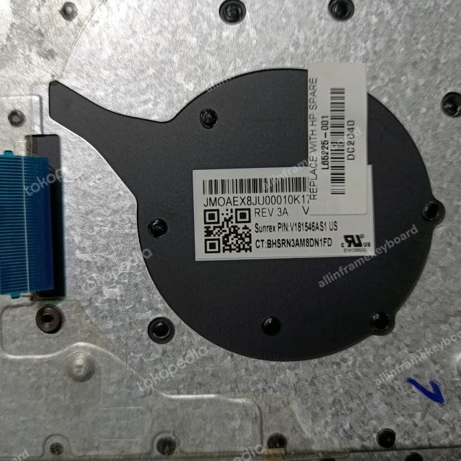 Frame+Keyboard Hp Elitebook 440 G6, 440 G7, Probook 440 G6, 440 G7 New Stok