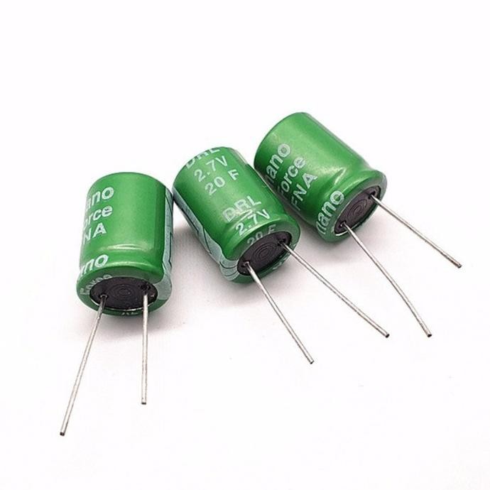 Promo ORIGINAL Super Capacitor 2.7V 20F Kapasitor - Super Kapasitor 2.7V 20F COD