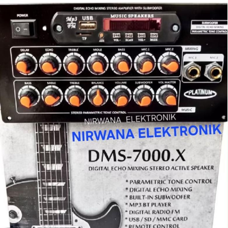 JH8 KIT POWER AMPLIFIER MIXING MP3 BLUETOOTH DMS 7000 X