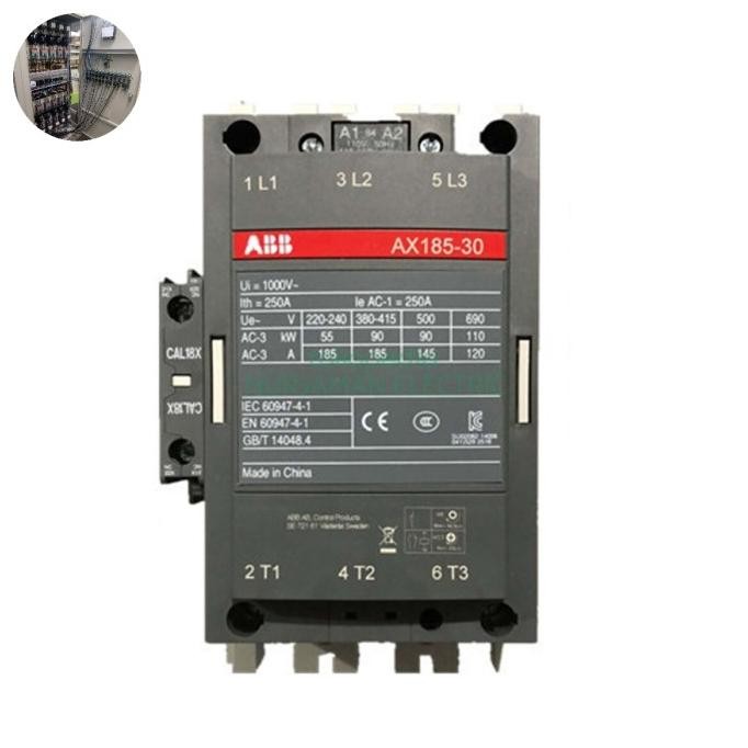 Contactor / Kontaktor 3P 250A Abb 220V Ax185-30 Ax185 30 New Stok