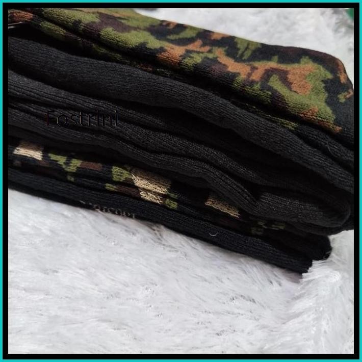 KAOS KAKI TNI HITAM/LORENG TEBAL/KAOS KAKI PDL TNI/KAOS KAKI TNI TEBAL PANJANG