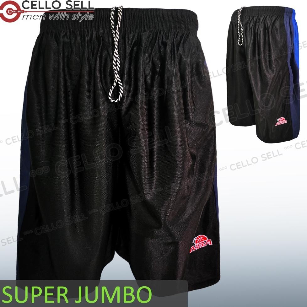 Celana Pendek Pria Training Big Size Jumbo Sporty Xxxl-Xxxxl