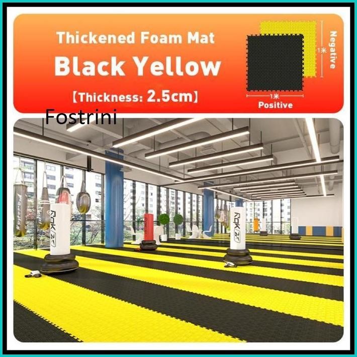 JOY MATRAS PUZZLE 100X100CM KARPET LIPAT 25MM TEBAL KARPET PUZZLE MATRAS BELADIRI MATRAS BERMAIN TAE