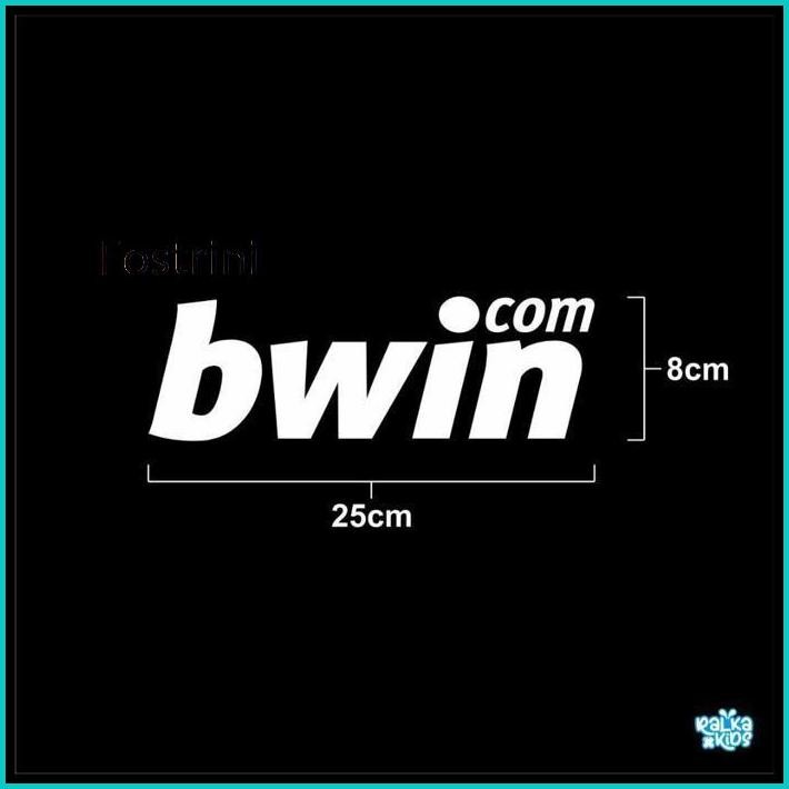 PATCH SPONSOR JERSEY REAL MADRID 2010 | BWIN 25CM | SABLON POLYFLEX