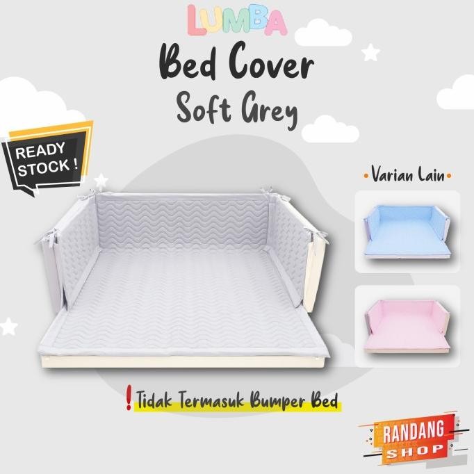 Bedcover Lumba Playmat Bumper Bed (Baby Blue)