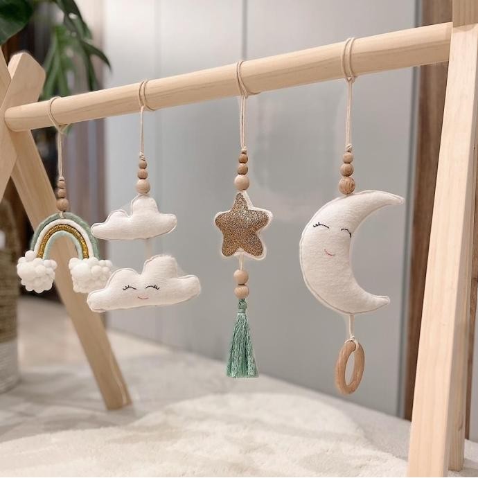 Baby Gym Rainbow - Baby Gym - Mainan Kayu Bayi