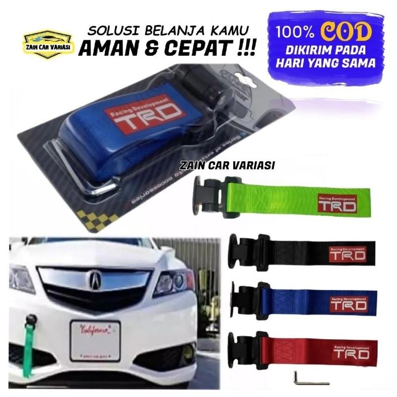 Diskon Towing Strap Kain Tempel Trd Avanza Xenia Jazz Yaris Swift Vios Ertiga Brio Berkualitas