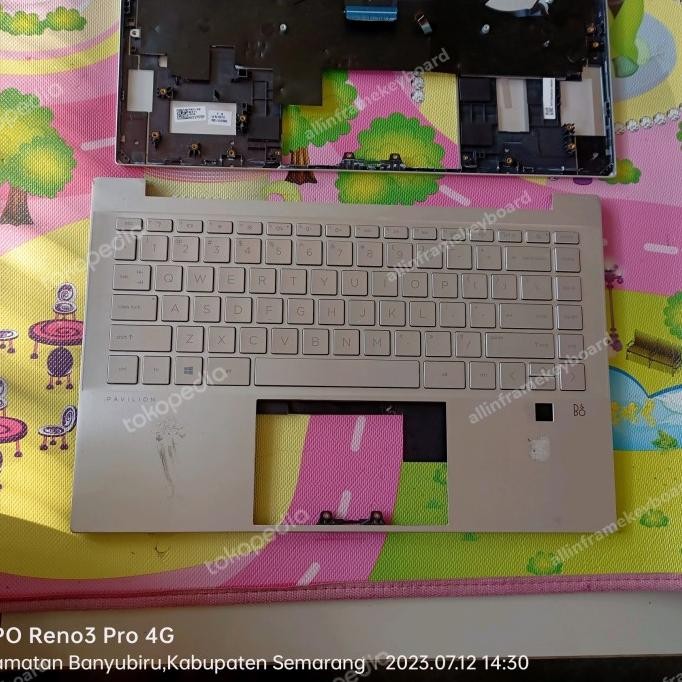 Frame + Keyboard Hp Pavilion 14-Dv 14-Dv0000 14T-Dv000 14-Dv1000 Ori New Stok