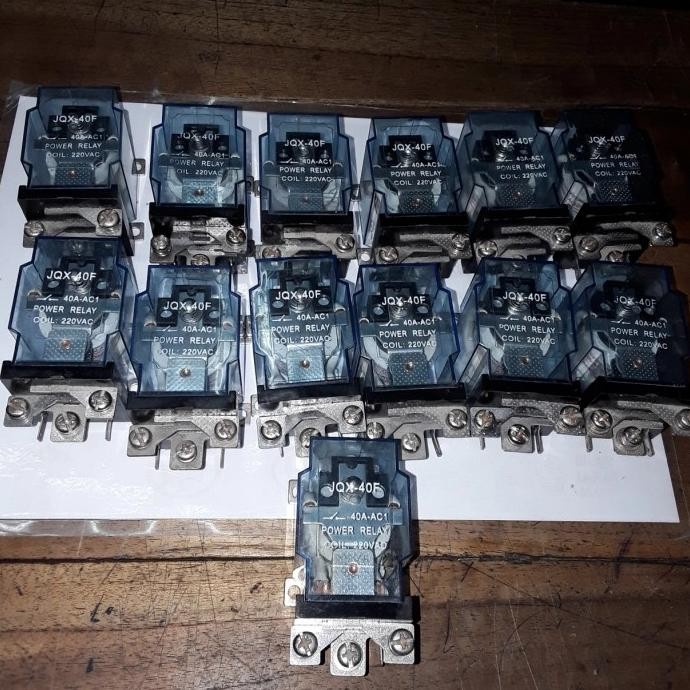 Relay Jqx-40F 40A 220Vac New Stok