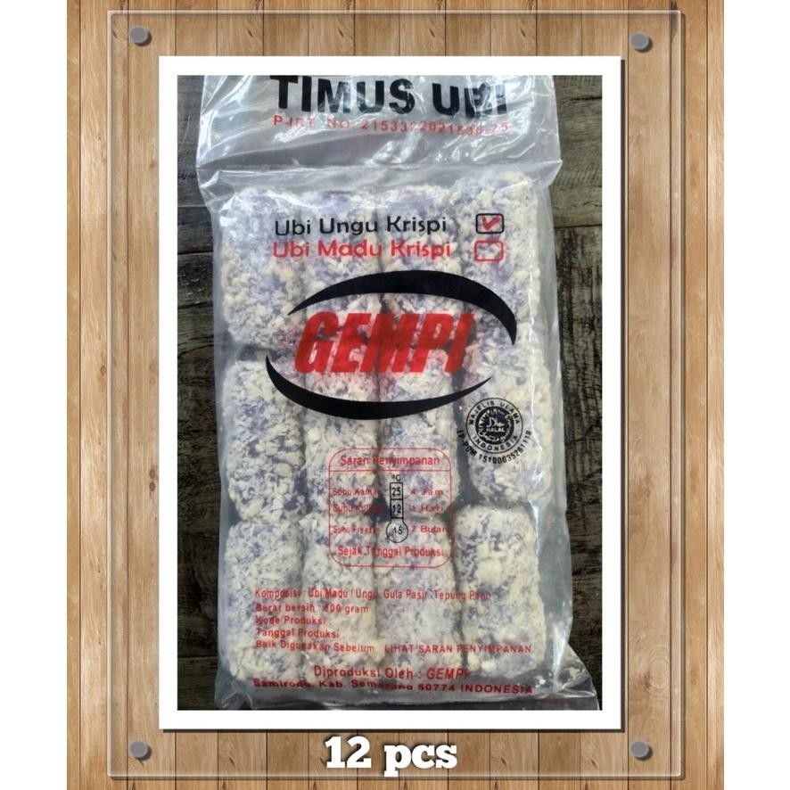 

Berkualitas Gempi Timus Ubi Ungu 12 Pcs Berkualitas