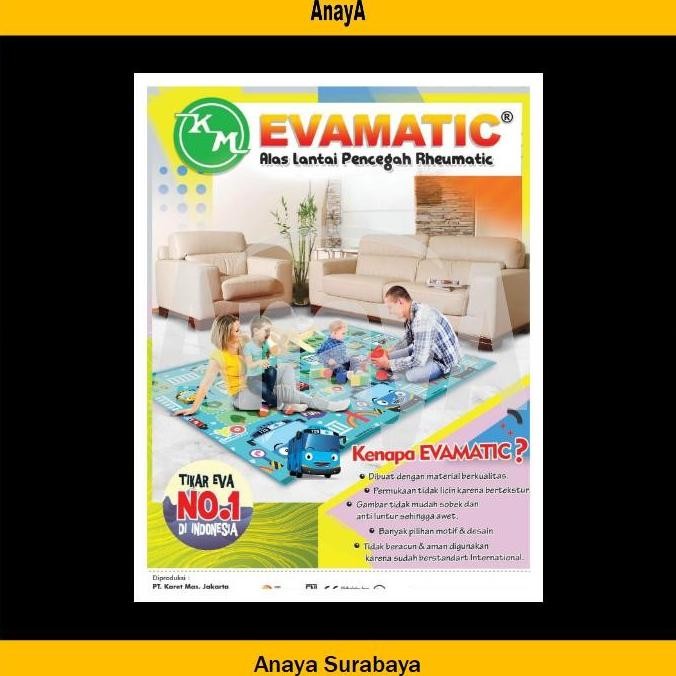Karpet tikar matras playmat UNIMATIC EVAMATIC 120x200 cm home series
