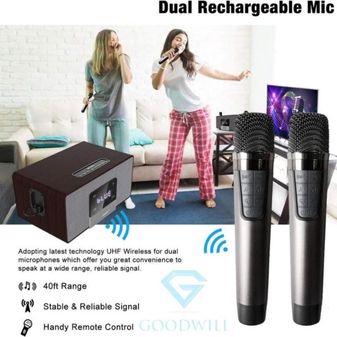 Karaoke Speaker Portabel / Karaoke Home Theatre System RHM RM-K222