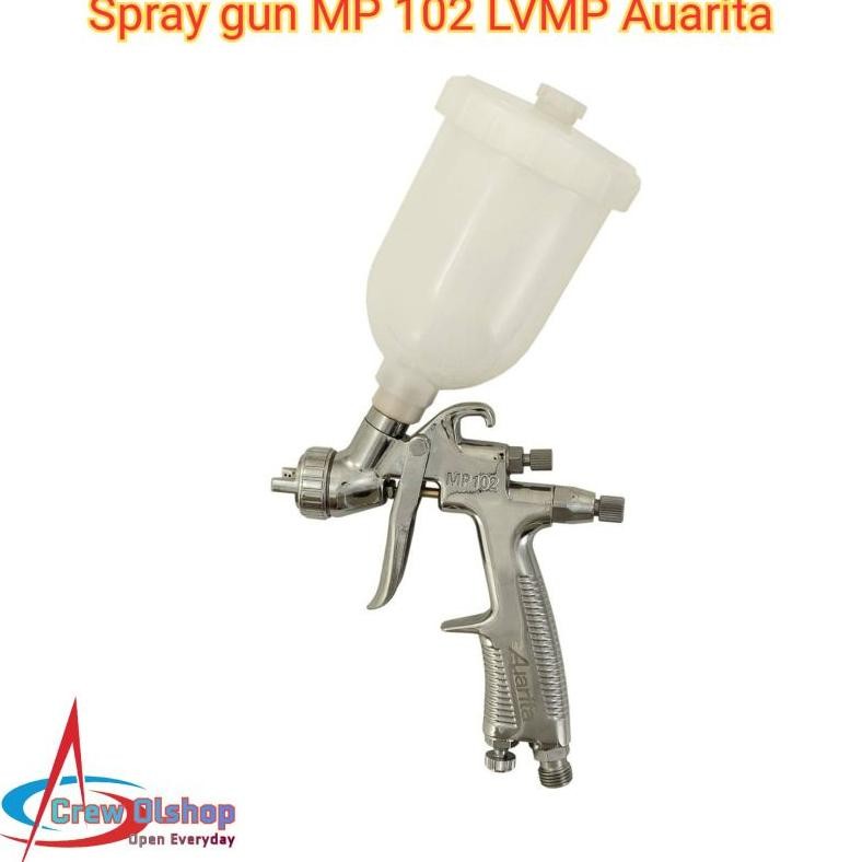Spray Gun Auarita MP102 Mini LVMP Nozzle 1,0mm 1,2mm dan 0,8mm