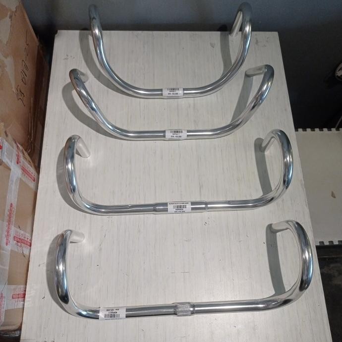 baru  Dropbar Alloy 25.4mm Chrome import
