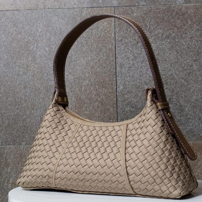 Linette tas anyam handbag tas bahu wanita