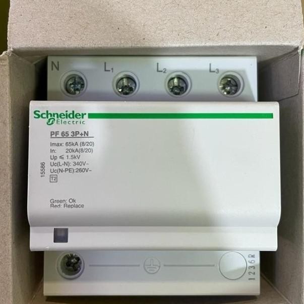 Spesial Surge Arrester Schneider Pf65 Ipf65K 3P+N 65Ka A9L15586