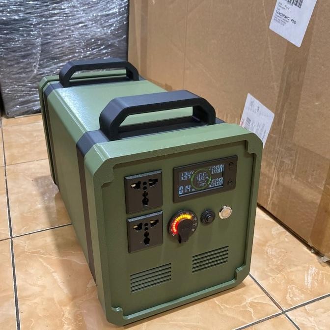 Terjangkau Serpomoto Portable Power Station | 1000 Wh (700W/1000W)
