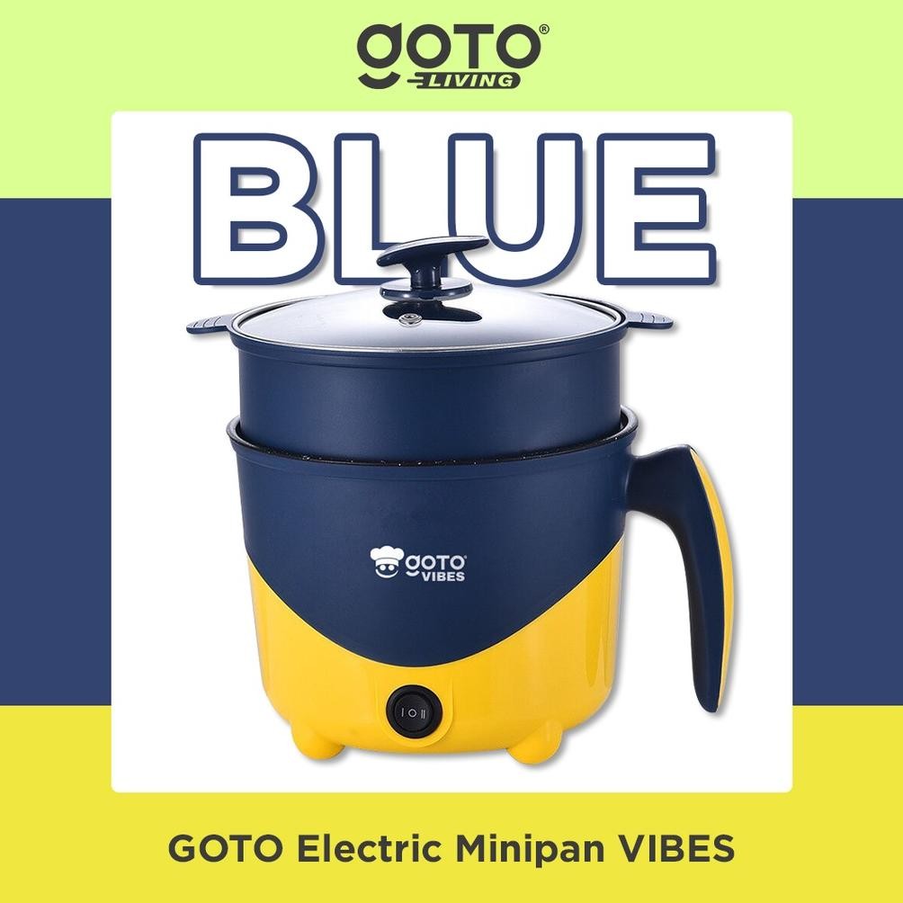 Goto Vibes Electric Pan Panci Listrik Elektrik Serbaguna Multifungsi