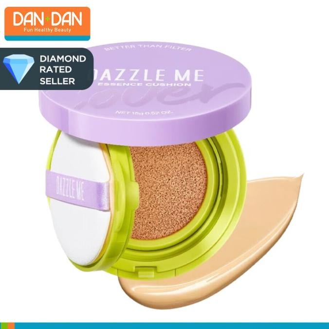 Jual Murah Dazzle Me Better Than Filter Maxnificent Essence Cushion N03 Wheat Beige 15G Terlaris..