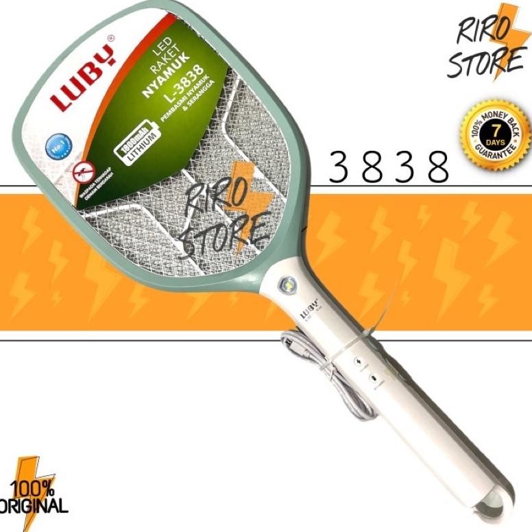 Raket Nyamuk LUBY 3838 / L3838 / L-3838