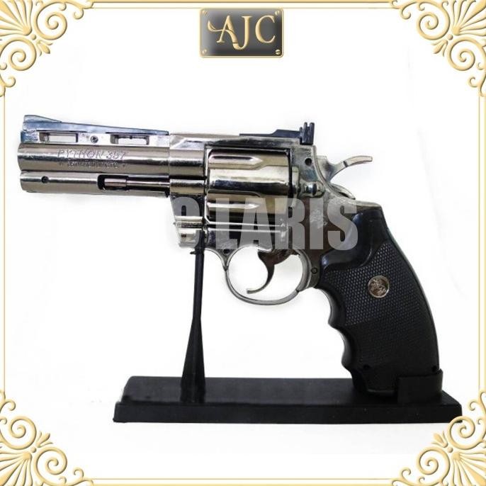 KOREK API PISTOL PHYTON REVOLVER 357 PELURU MIRIP ASLINYA