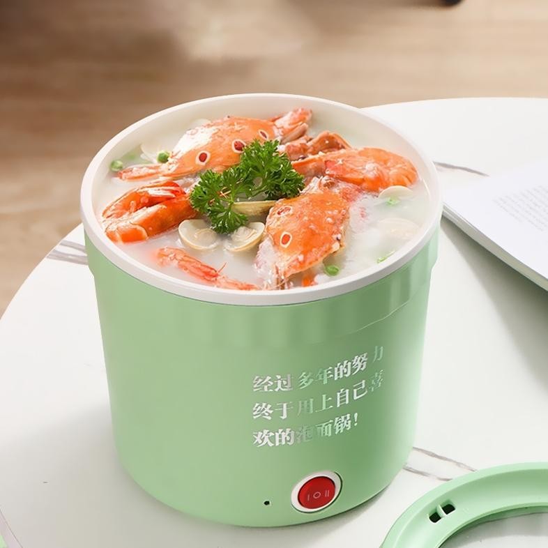 GYT Kompor listrik multifungsi asrama mahasiswa hot pot Panci masak listrik multifungsi 1.2L