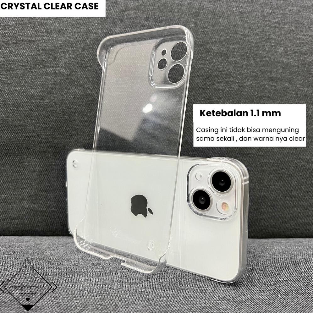 Crystal Clear Case for IPHONE 7 8 PLUS X XS XR 11 12 13 14 15 PRO MAX MINI SAMSUNG S20 S21 S22 S23 C