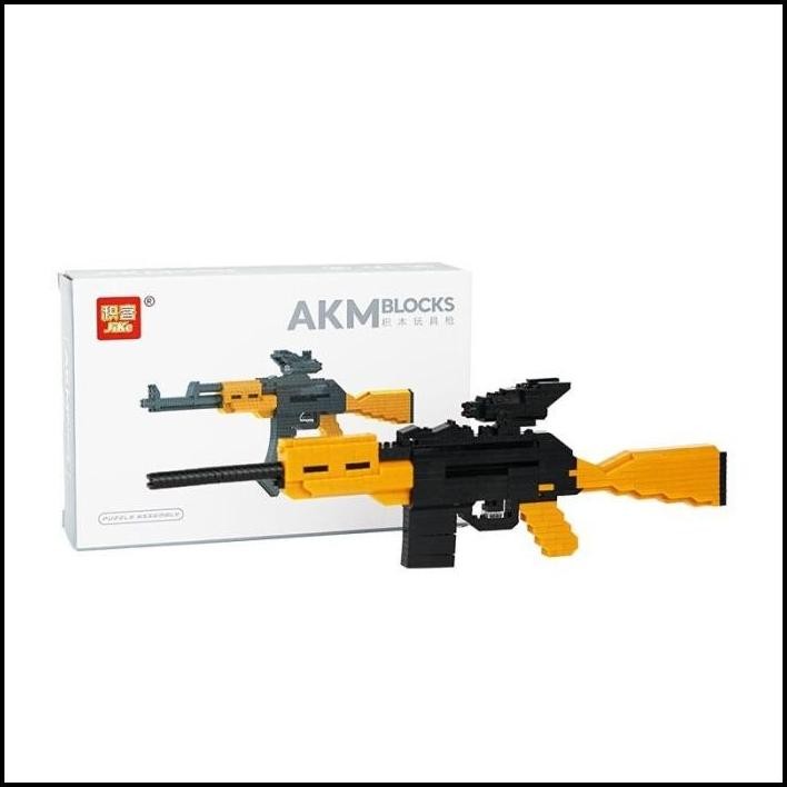 Paket Lego Jike Blocks Gun - AWM, AKM, M16