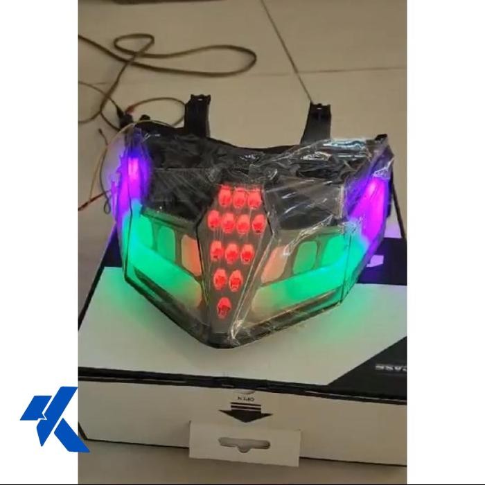 Baru Cod / Bayar Di Tempat - Lampu Stop Vario Clik 125 / 150 New 2018 - 2023 Rgb Led Pnp Plug And Pl