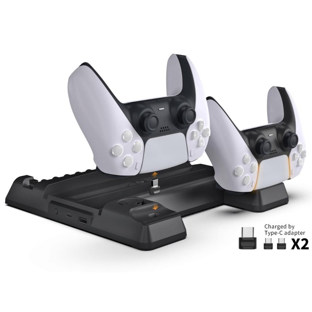 PG DOBE Sony PS5 PS 5 Playstation Multifunctional Cooling Stand Holder Dock Fan Pendingin Tas Bag Ra