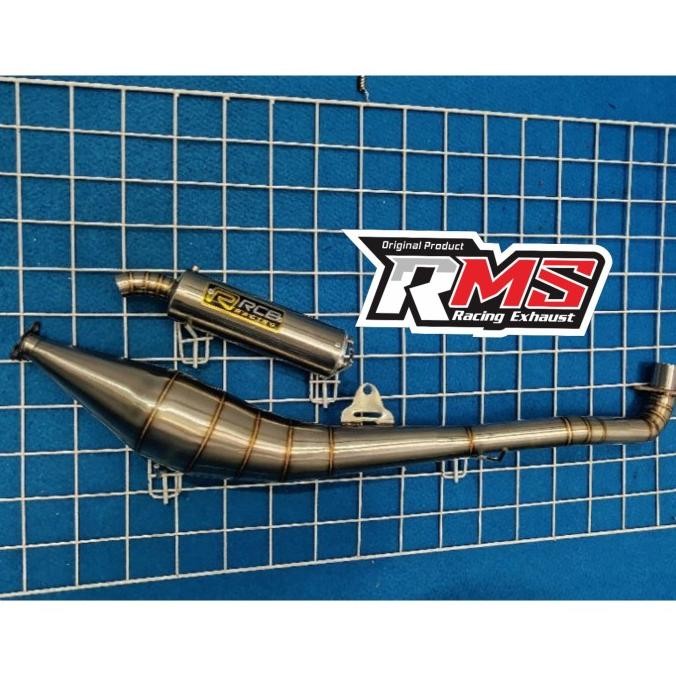Knalpot Yamaha Alfa Full Stainless 2 tak