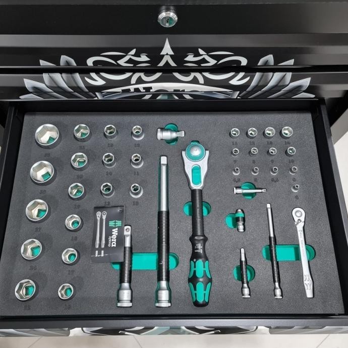 Grosir Trolley Wera 05501051001 Wera Tool Trolley Workshop Wagon Tool Rebel