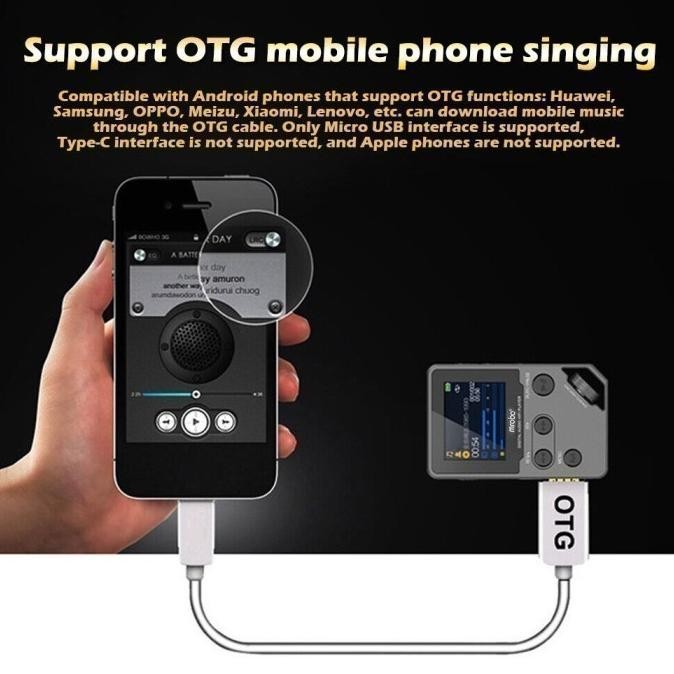 Promo Mrobo C5 8Gb - Mp3 Mp4 Digital Audio Player Lossless Hd Flac