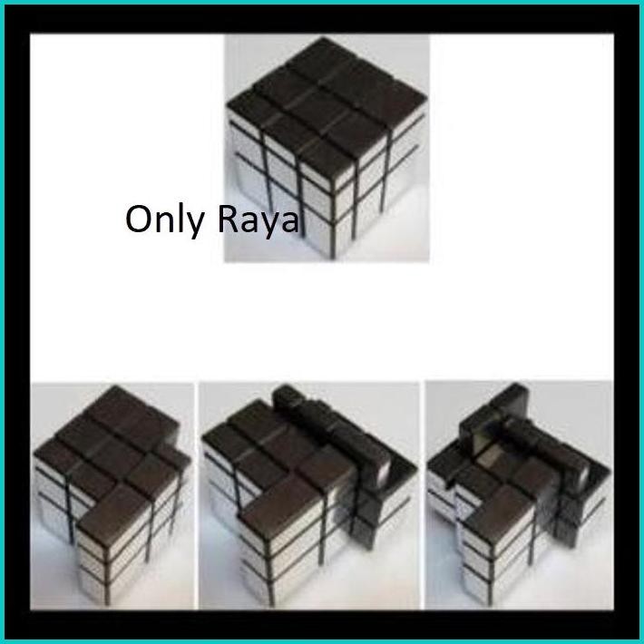RUBIK YONG JUN 3X3X3 MIRROR FAST AND SMOOTH MAGIC RUBIX
