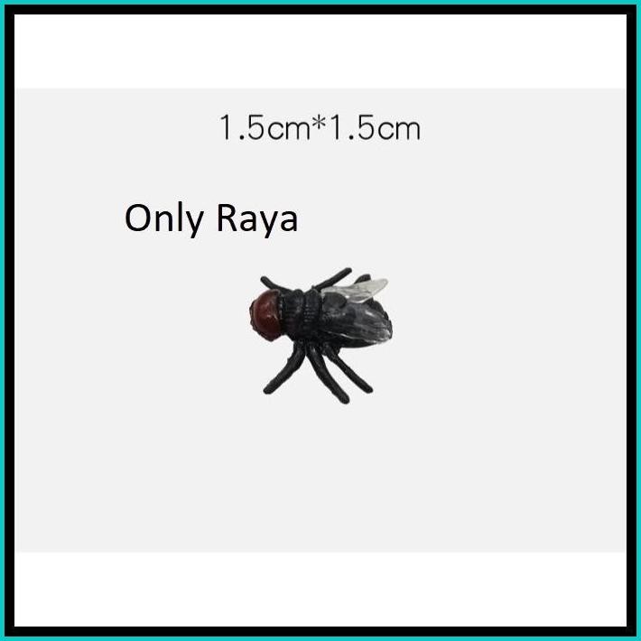 MAINAN PRANK SERANGGA PALSU CACING ULAT EDUKASI BELAJAR