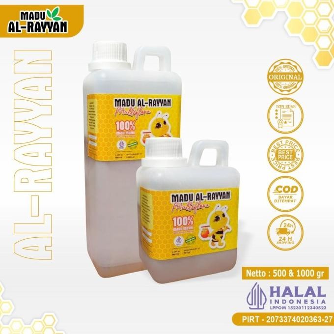 

Madu Murni 500Gr 1Kg Garansi Murni Dan Asli Raw Honey Multiflora Promo