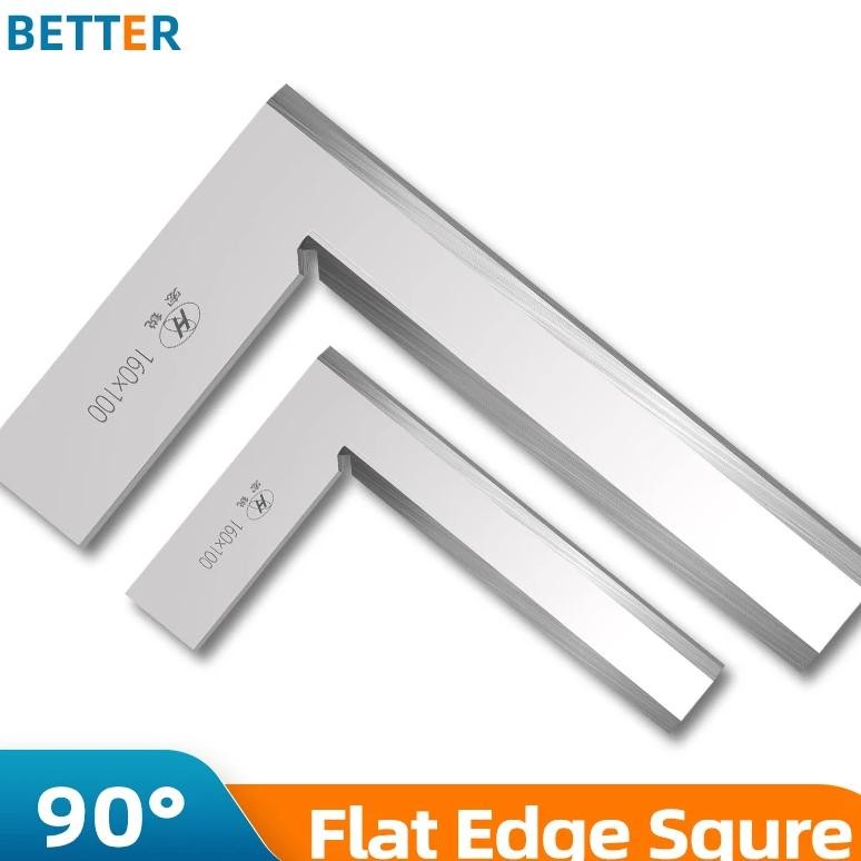 

90 Degree Knife Edge Square Ruler For Woodworker Metal Carpentry And Joinery Tools Set Squares Measurment Try Square Angle Ruler
