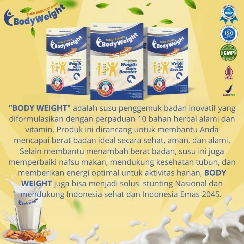 

Spesial/ Bodyweight Susu Kambing Etawa Penggemuk Badan Susu Etawa Membantu Meningkatkan Nafsu Makan Dan Masa Otot Kemasan 250Gr Paket 2 Box {Terbaru/Terlaris/Tergcor/Kekinian}