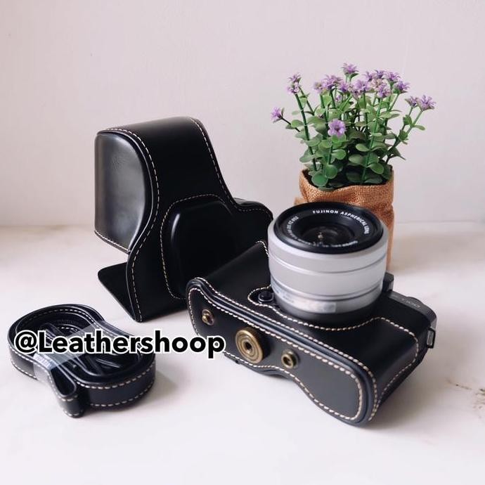 Tas kamera Fujifilm XT100 leather case