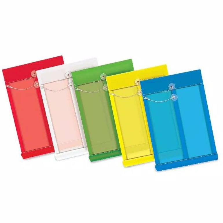 

NEW MAP PLASTIK TALI FOLIO ( 1PAK/12PCS ) GOOD PRODUK SIAP KIRIM