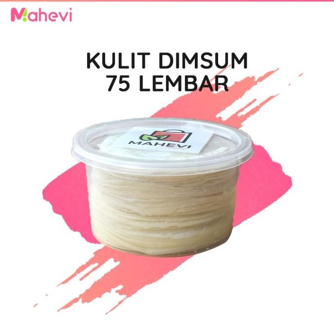 

Kulit Dimsum / Gyoza / Dumpling Premium Hand Made 100% Halal isi 75