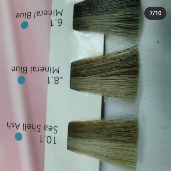 Cat rambut Loreal maji fashion majirel 6.1 dark ash blonde pewarna