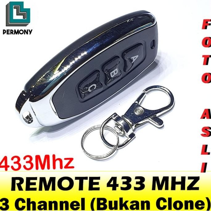 Remote 433 Mhz 1ch 2ch 3ch 4ch channel transmitter 433Mhz 1 2 3 4 ch murah